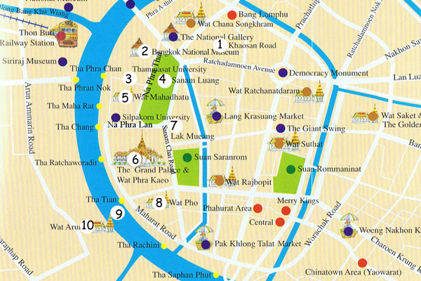 Bangkok - Spacer po Starym Mieście Królewskim