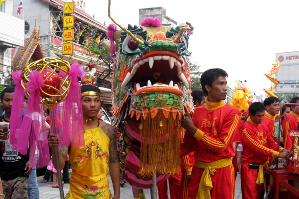Tajlandia | Obchody Chińskiego Nowego Roku na ulicach Bangkoku