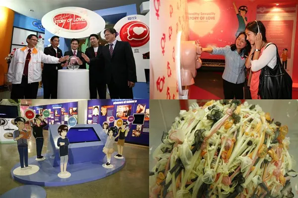 Tajlandia | Kadry z wystawy o seksualności znajdującej się w National Science Museum 