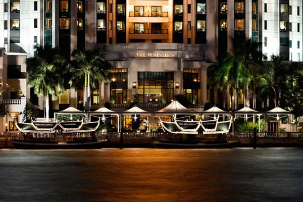 Tajlandia | Hotel Peninsula leży u brzegów rzeki Chao Phraya
